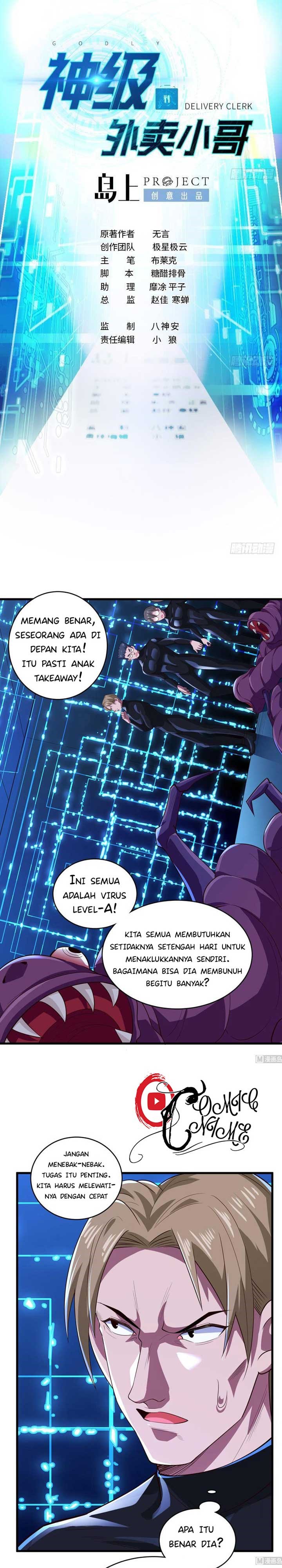 God-Level Takeout Man Chapter 59 Bahasa Indonesia