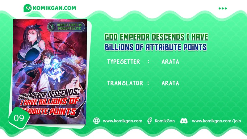 God Emperor Descends I have Billions of Attribute Points Chapter 09 Bahasa Indonesia