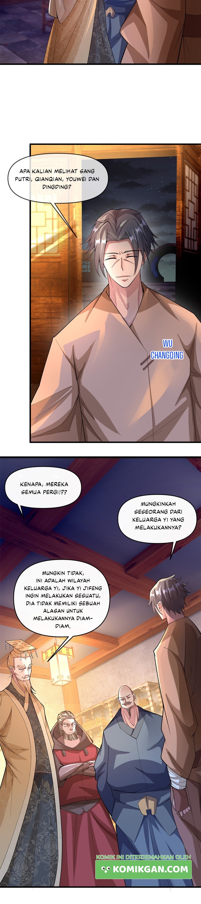 God Emperor Descends I have Billions of Attribute Points Chapter 09 Bahasa Indonesia