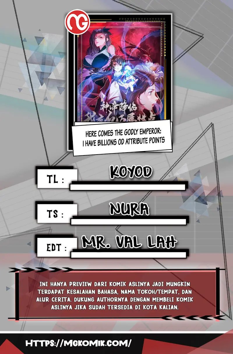 God Emperor Descends I have Billions of Attribute Points Chapter 43 Bahasa Indonesia