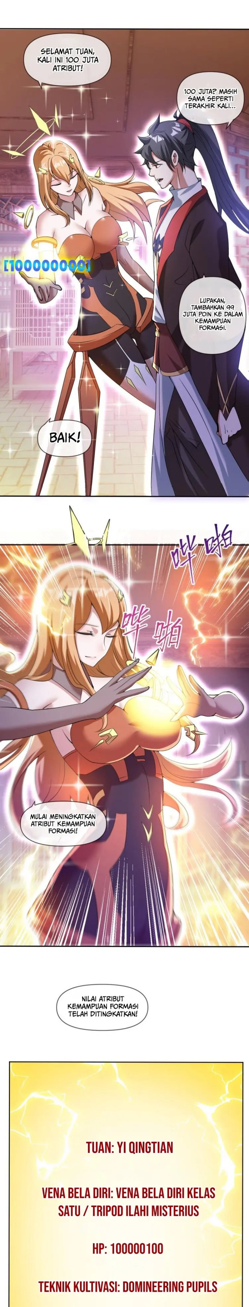God Emperor Descends I have Billions of Attribute Points Chapter 43 Bahasa Indonesia