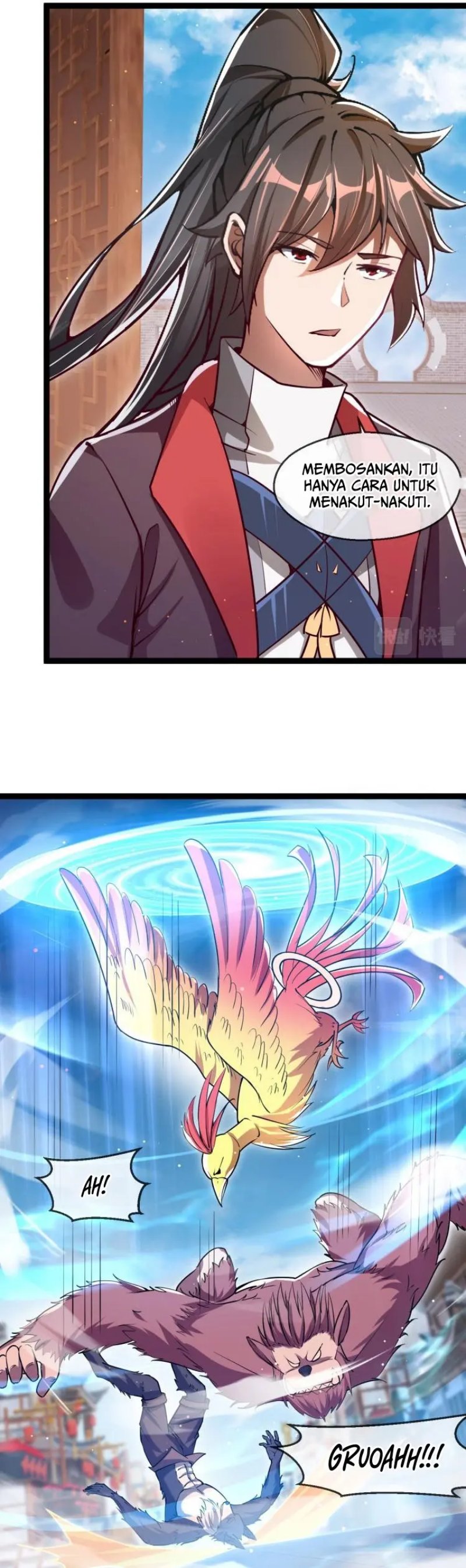 God Emperor Descends I have Billions of Attribute Points Chapter 43 Bahasa Indonesia