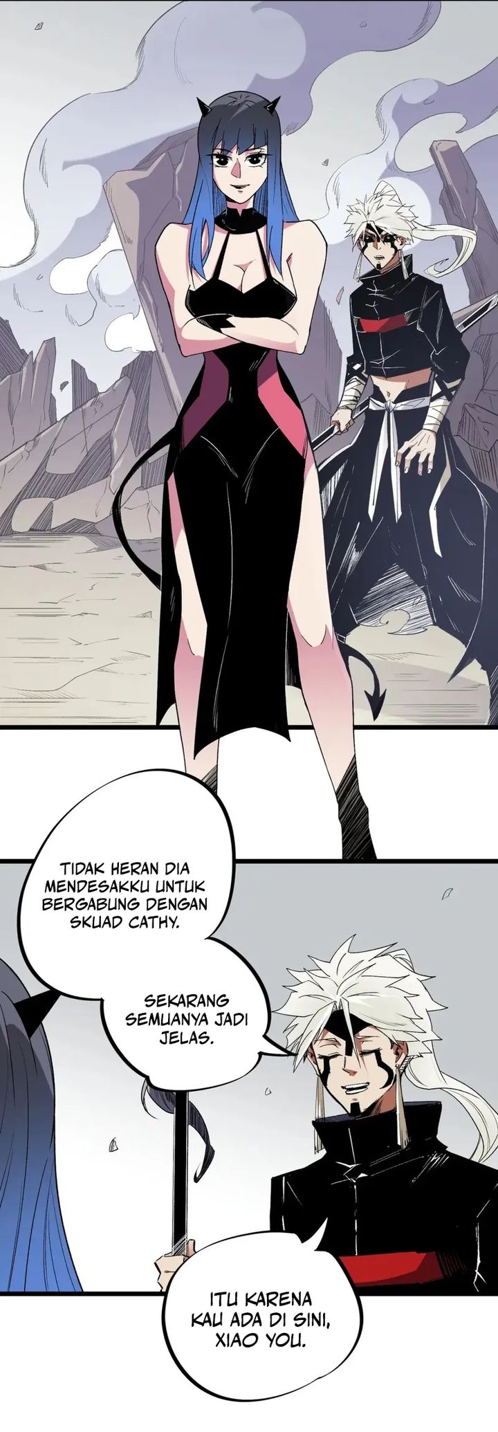 God Killer (Job Changing for the Entire Population: The Jobless Me Will Terminate the Gods) Chapter 55 Bahasa Indonesia