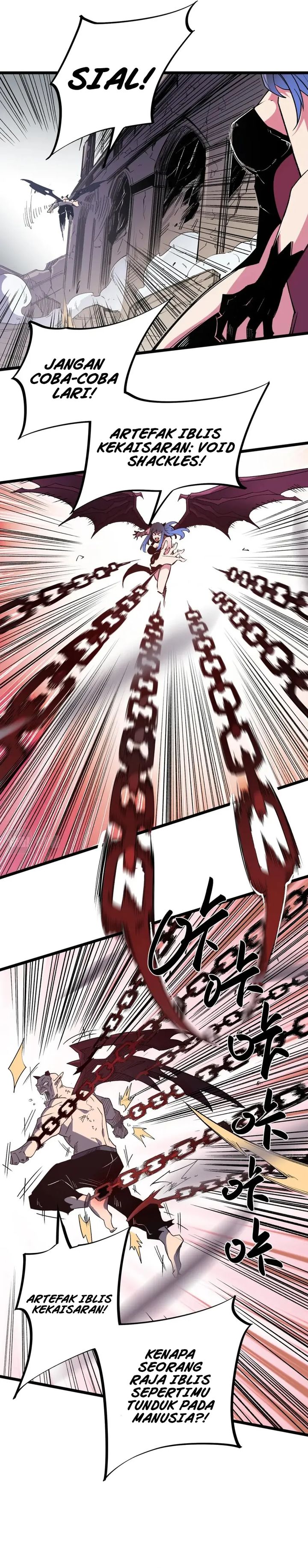 God Killer (Job Changing for the Entire Population: The Jobless Me Will Terminate the Gods) Chapter 55 Bahasa Indonesia