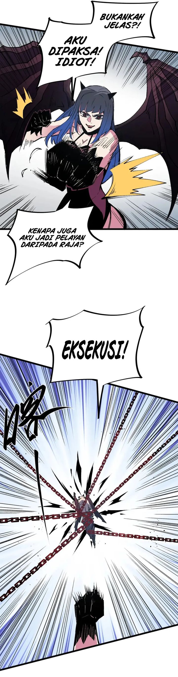 God Killer (Job Changing for the Entire Population: The Jobless Me Will Terminate the Gods) Chapter 55 Bahasa Indonesia