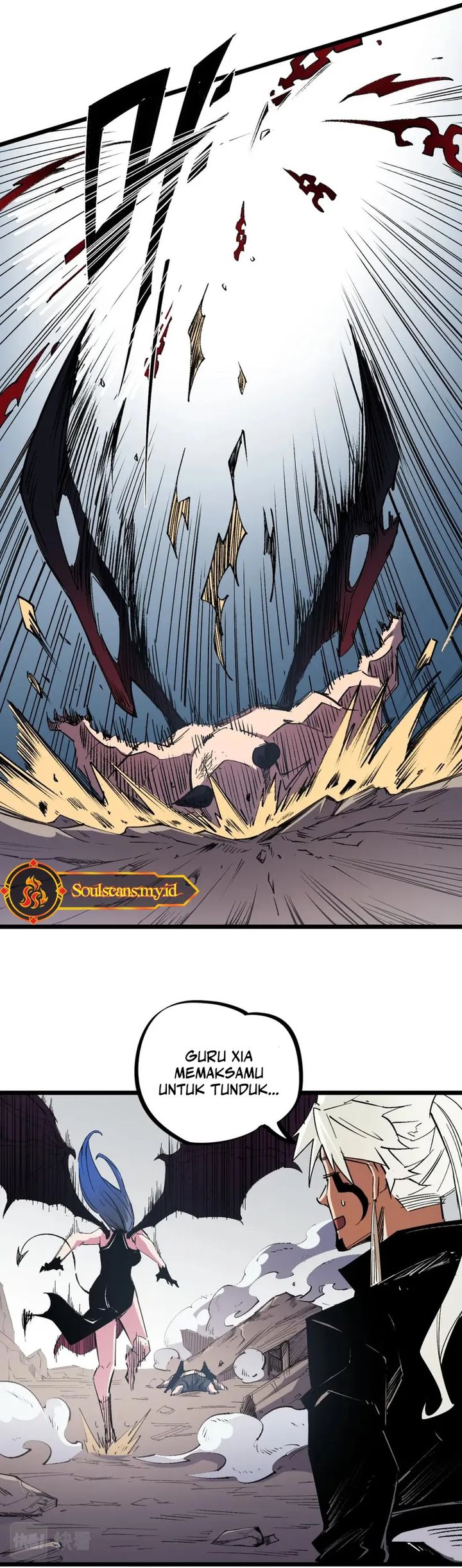 God Killer (Job Changing for the Entire Population: The Jobless Me Will Terminate the Gods) Chapter 55 Bahasa Indonesia