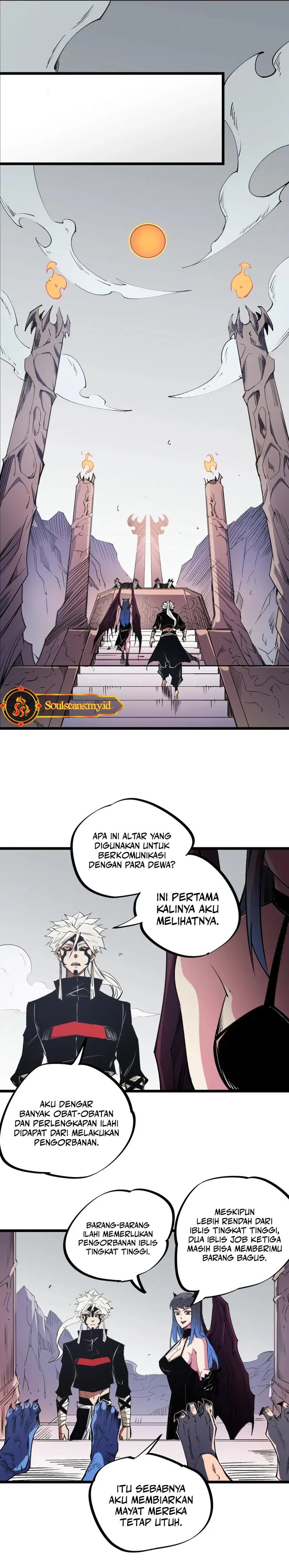 God Killer (Job Changing for the Entire Population: The Jobless Me Will Terminate the Gods) Chapter 55 Bahasa Indonesia
