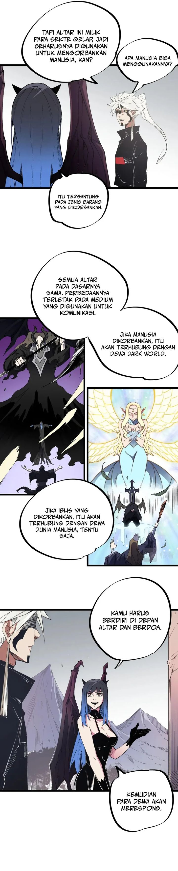God Killer (Job Changing for the Entire Population: The Jobless Me Will Terminate the Gods) Chapter 55 Bahasa Indonesia