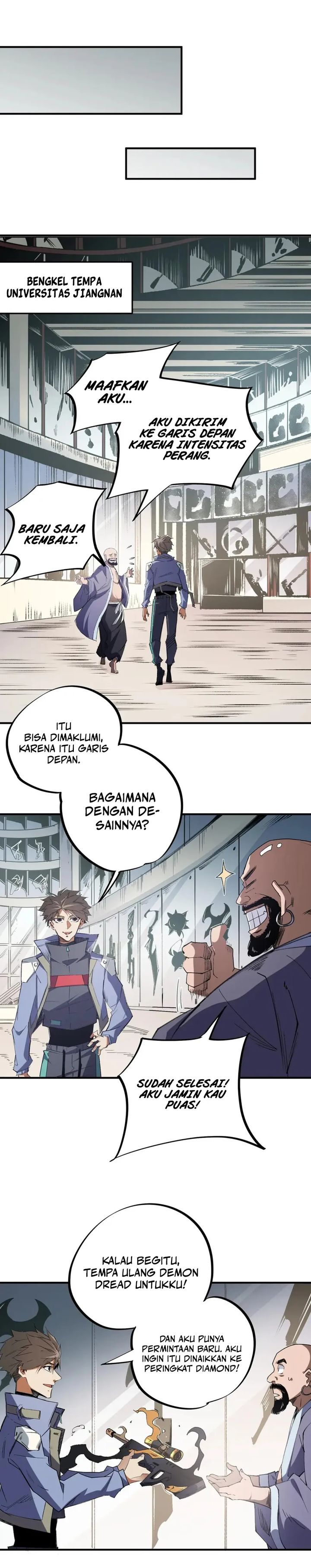 God Killer (Job Changing for the Entire Population: The Jobless Me Will Terminate the Gods) Chapter 55 Bahasa Indonesia