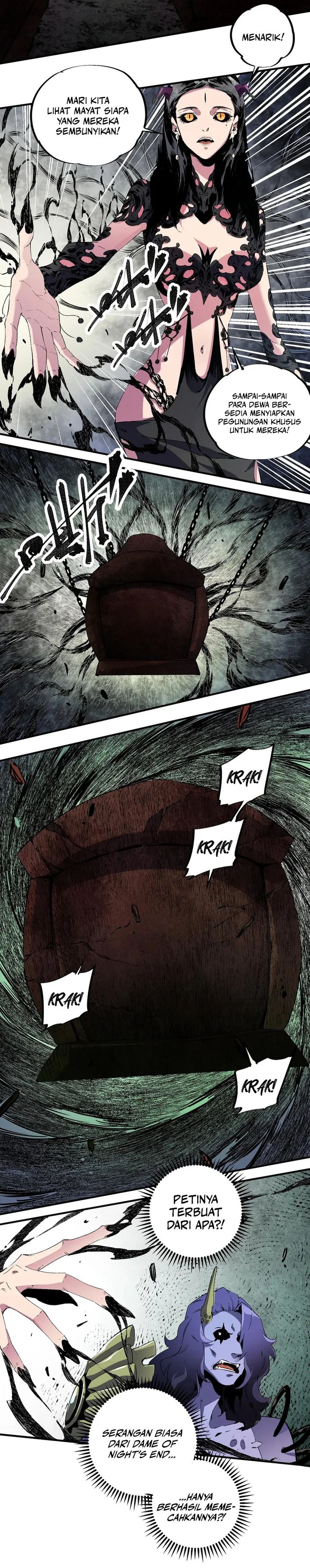 God Killer (Job Changing for the Entire Population: The Jobless Me Will Terminate the Gods) Chapter 85 Bahasa Indonesia