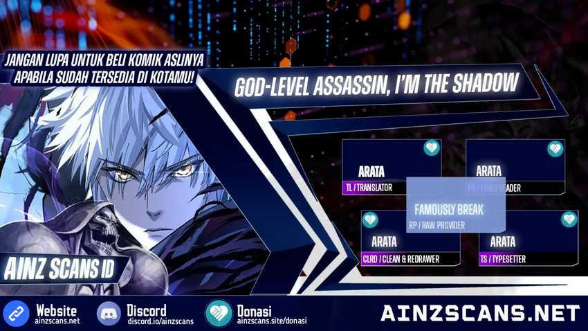 God-level Assassin, I’m the Shadow chapter 15