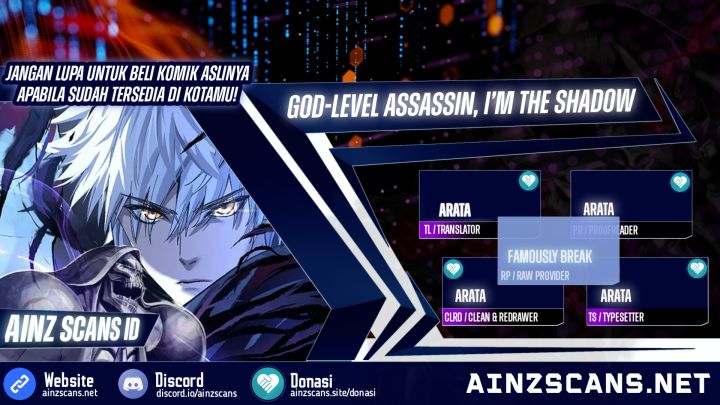 God-level Assassin, I’m the Shadow chapter 17