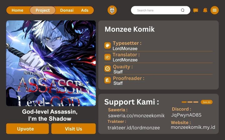 God-level Assassin, I’m the Shadow chapter 27