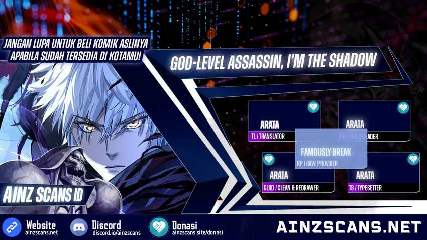 God-level Assassin, I’m the Shadow chapter 38