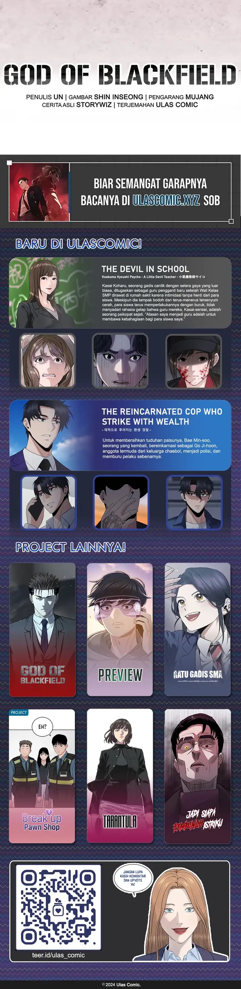 God of Blackfield Chapter 249 Bahasa Indonesia