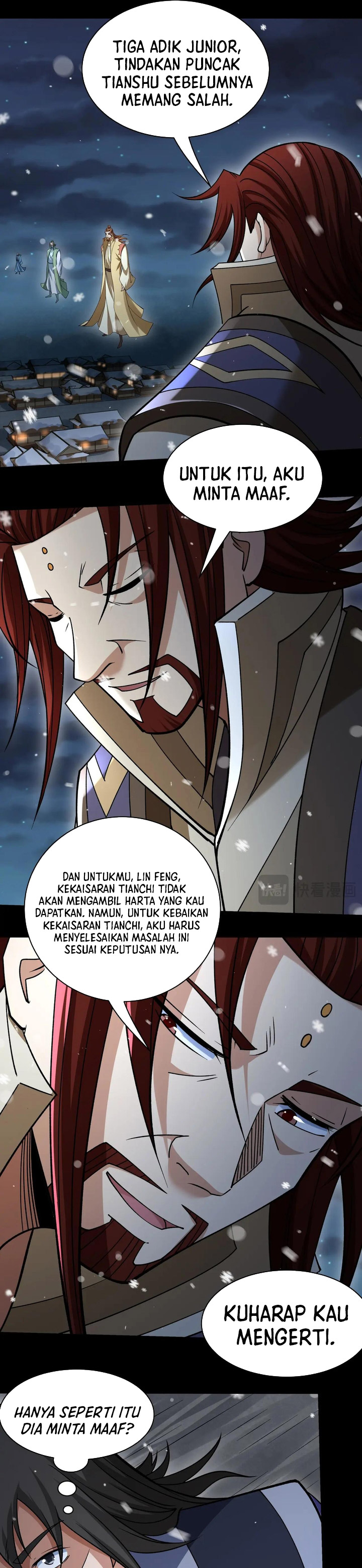 God of Martial Arts Chapter 1004 Bahasa Indonesia