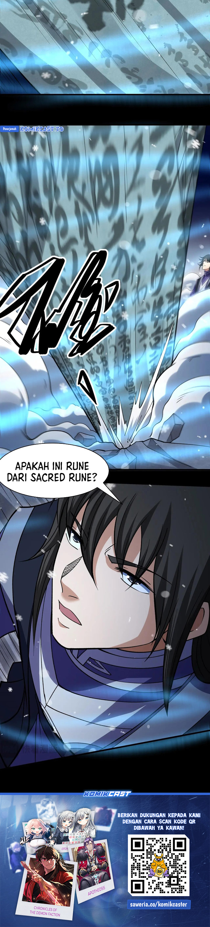 God of Martial Arts Chapter 1005 Bahasa Indonesia