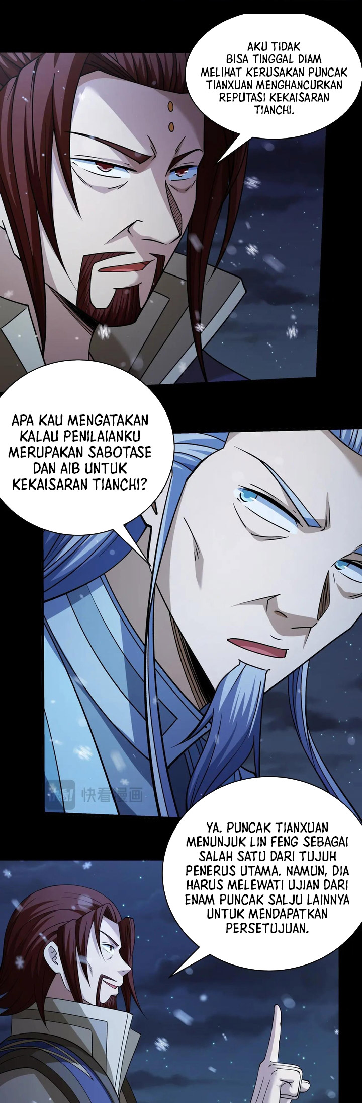 God of Martial Arts Chapter 1007 Bahasa Indonesia