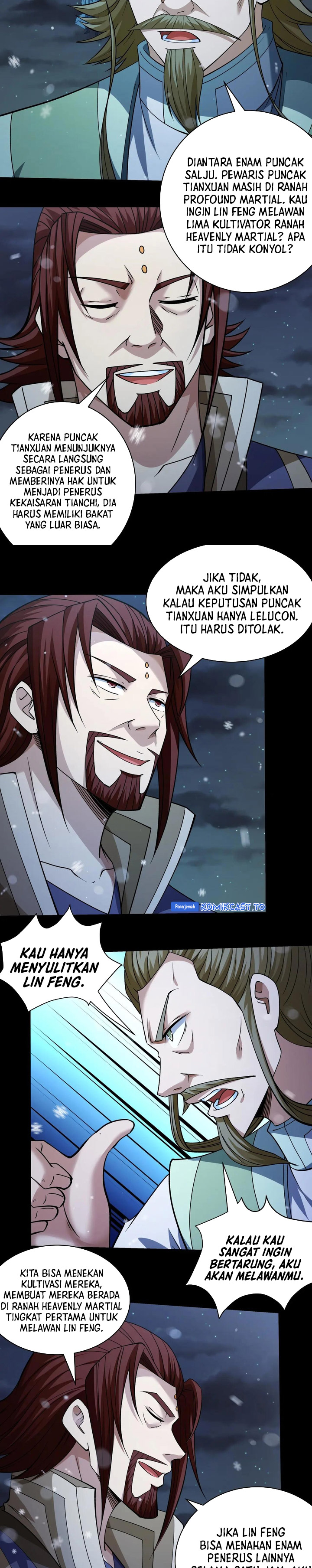 God of Martial Arts Chapter 1007 Bahasa Indonesia