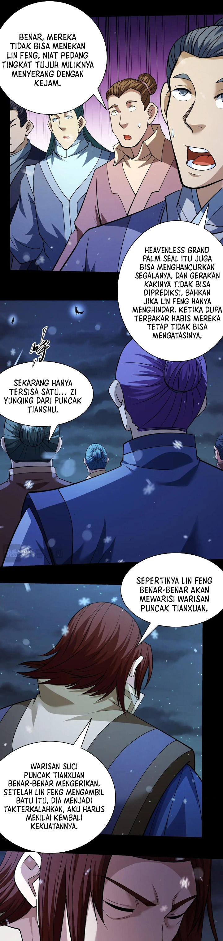 God of Martial Arts Chapter 1010 Bahasa Indonesia