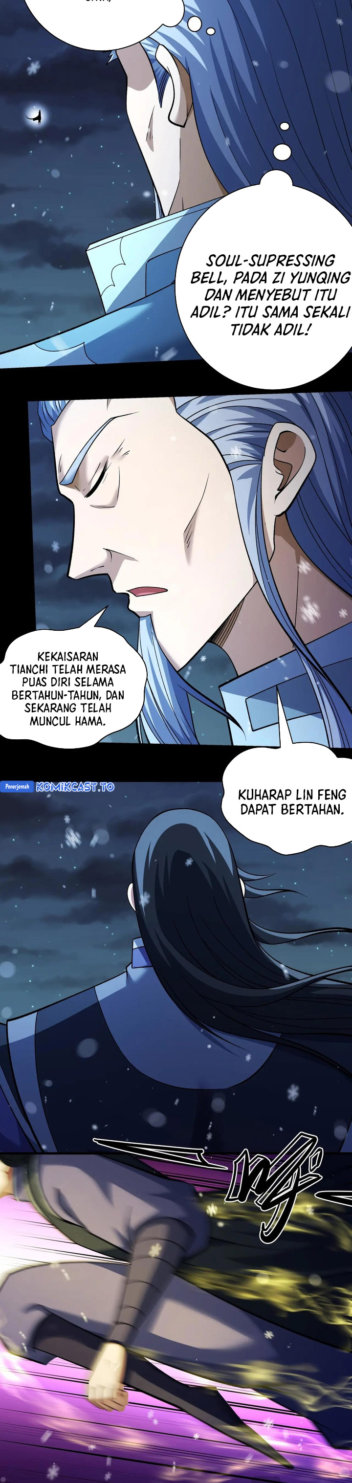 God of Martial Arts Chapter 1010 Bahasa Indonesia