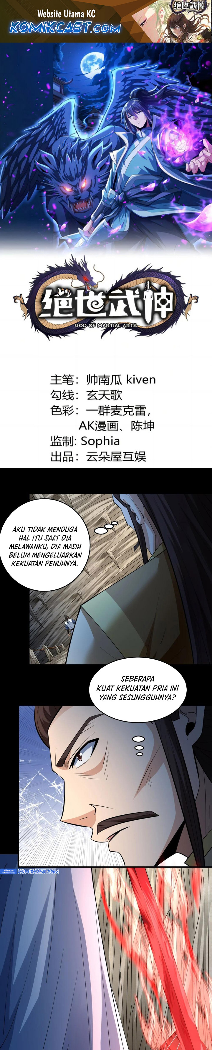 God of Martial Arts chapter 773