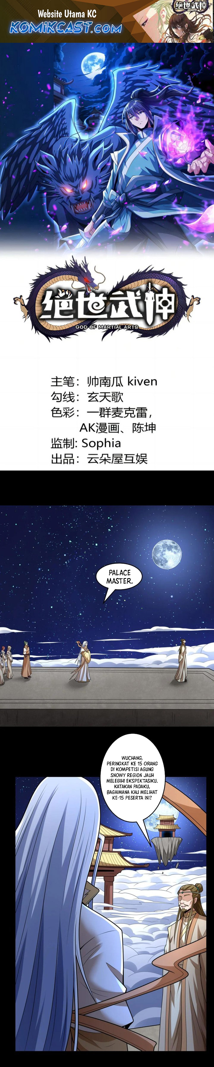 God of Martial Arts Chapter 795 Bahasa Indonesia