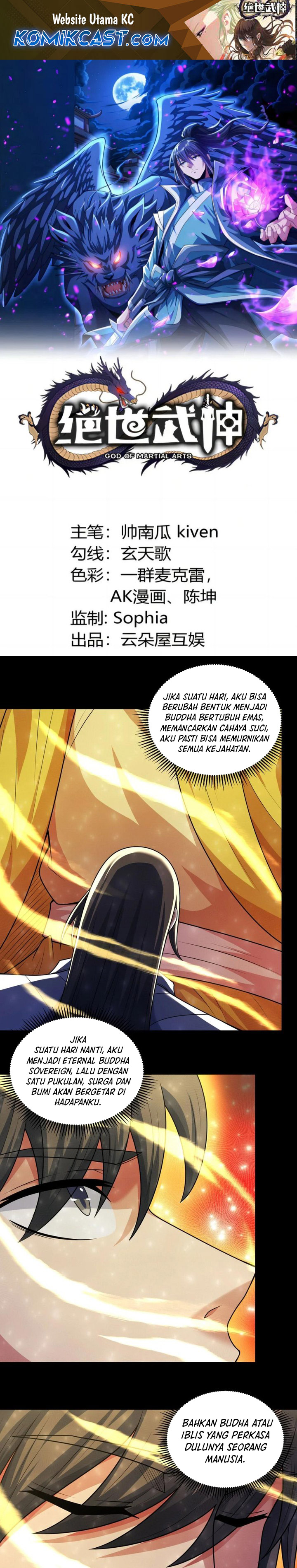 God of Martial Arts chapter 797