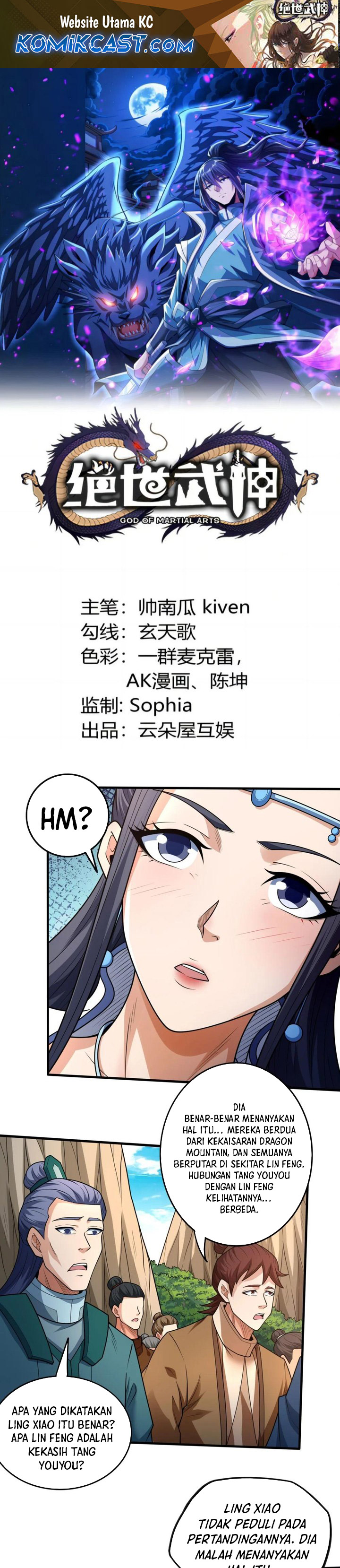 God of Martial Arts chapter 807