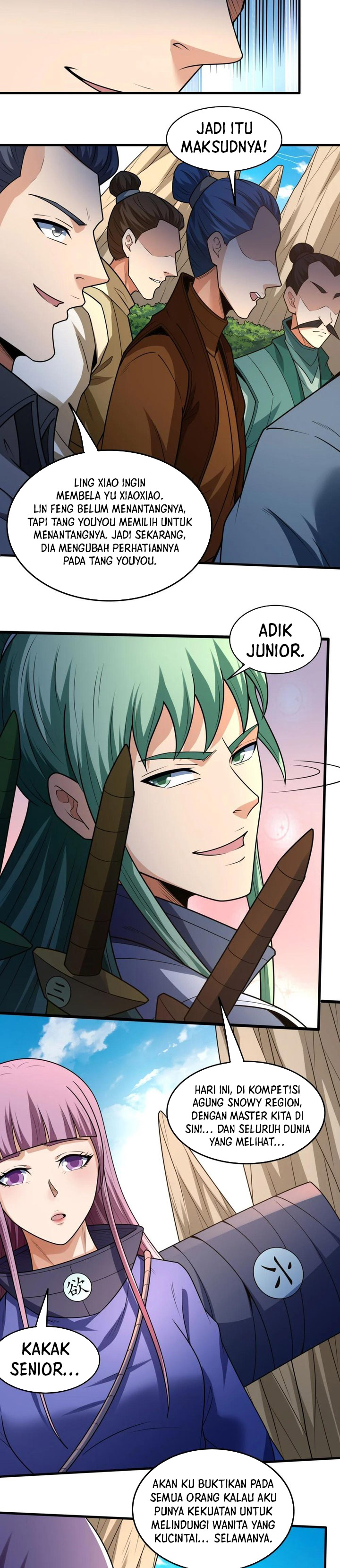 God of Martial Arts chapter 807