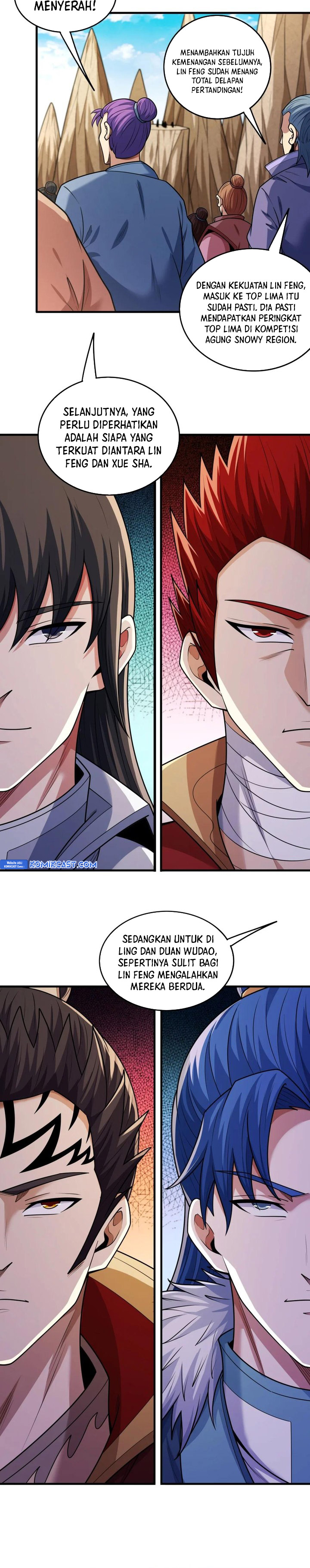 God of Martial Arts chapter 810