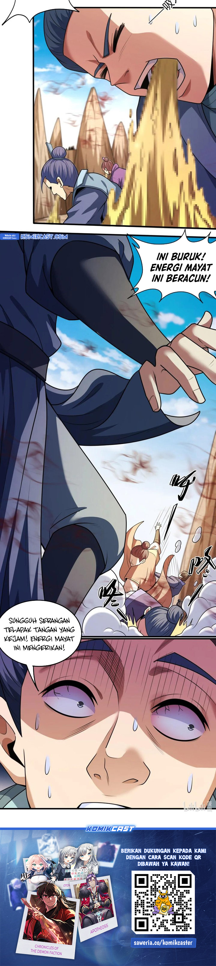 God of Martial Arts chapter 810