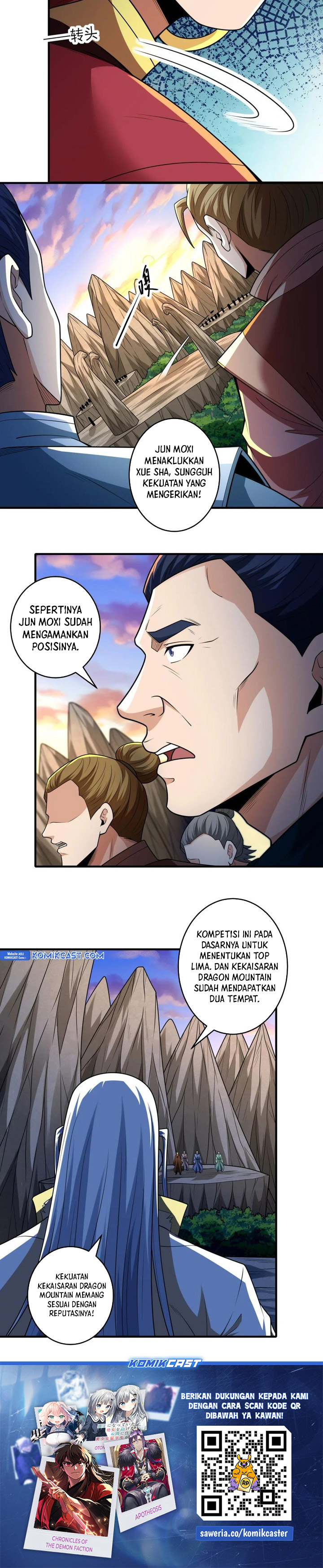 God of Martial Arts chapter 811