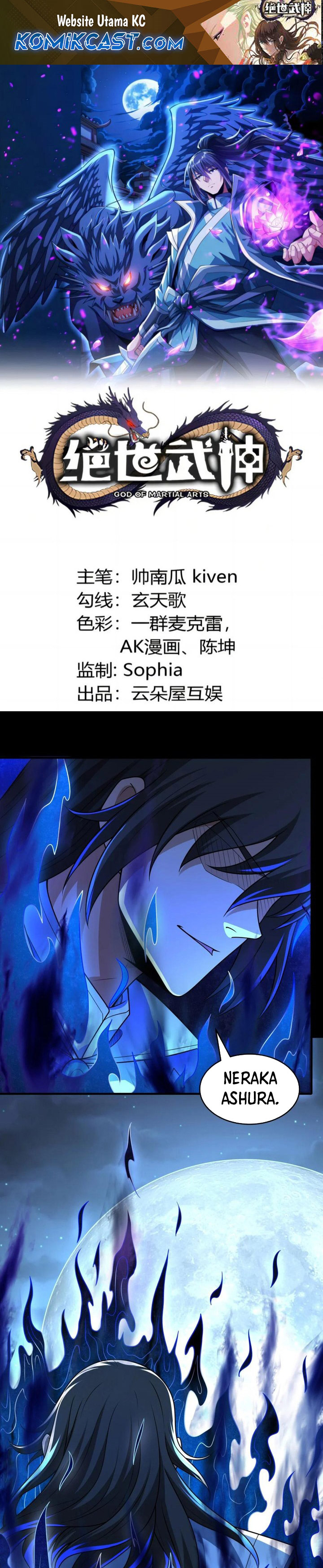 God of Martial Arts chapter 813