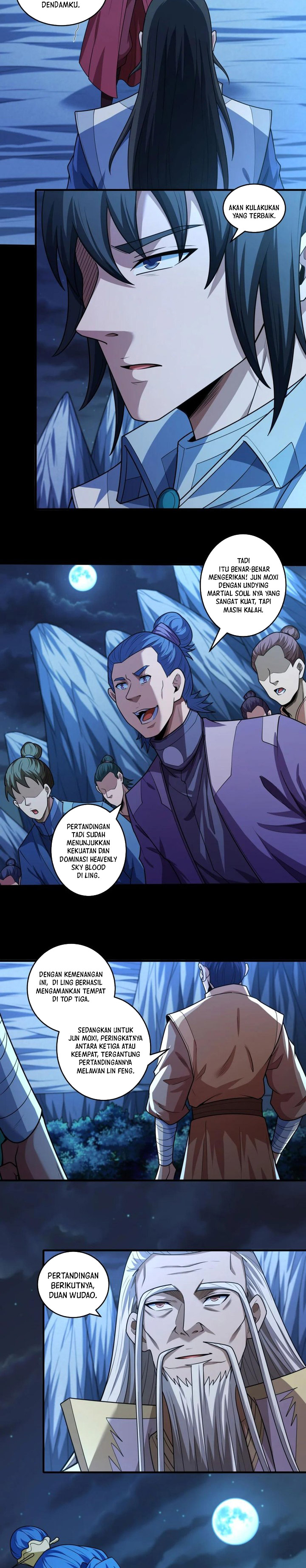God of Martial Arts Chapter 815 Bahasa Indonesia