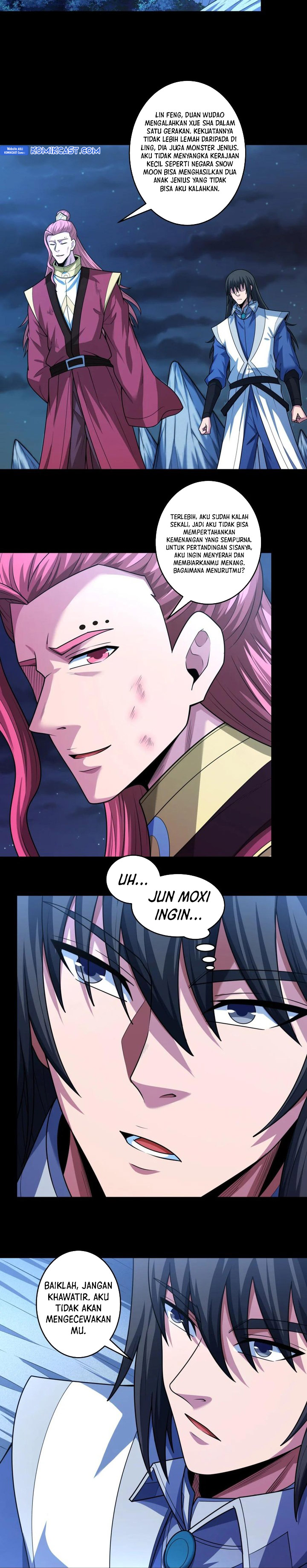 God of Martial Arts Chapter 815 Bahasa Indonesia
