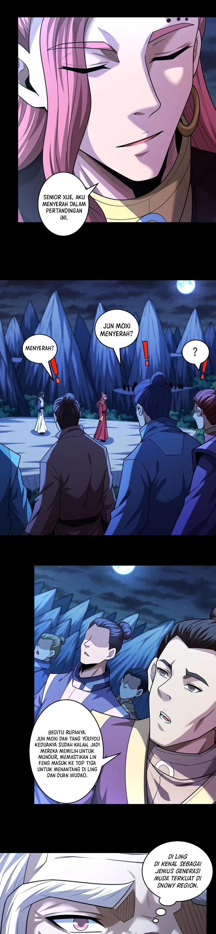 God of Martial Arts Chapter 815 Bahasa Indonesia