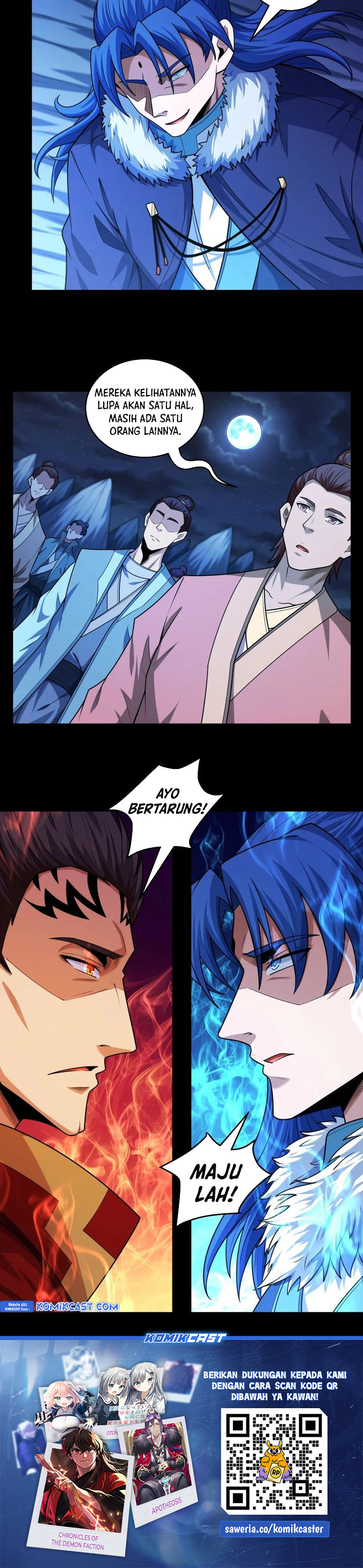 God of Martial Arts Chapter 815 Bahasa Indonesia