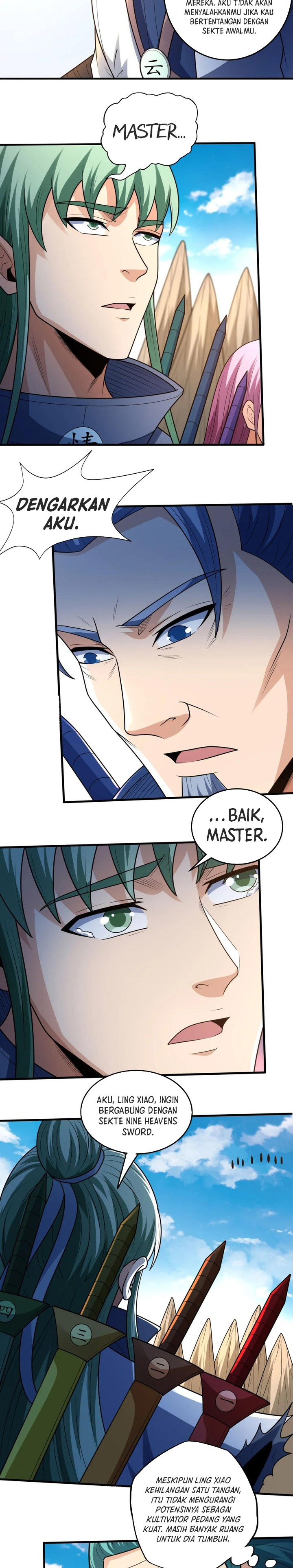God of Martial Arts chapter 825