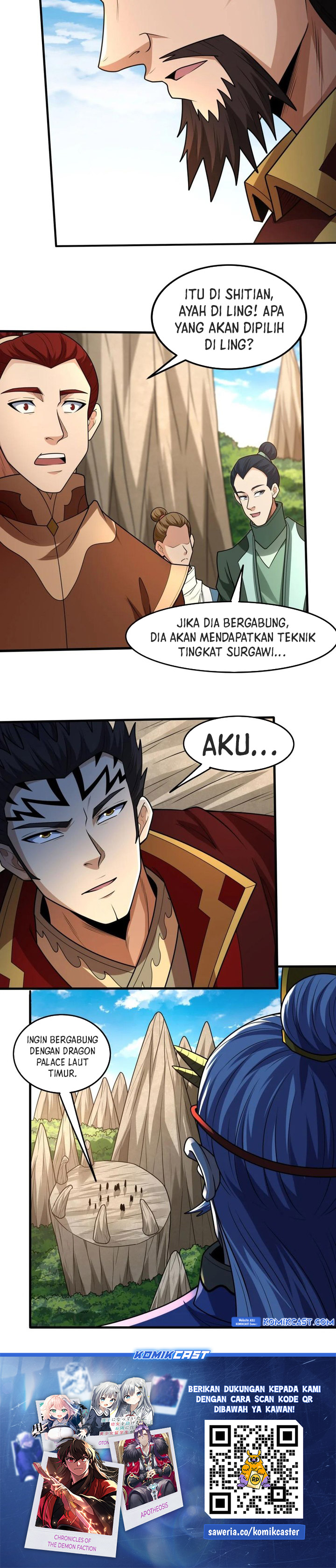 God of Martial Arts chapter 825