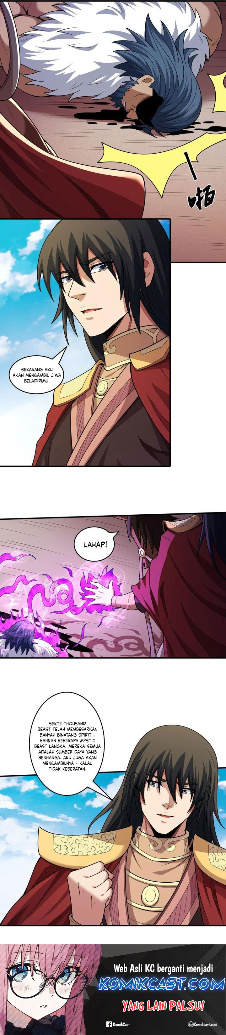 God of Martial Arts chapter 846