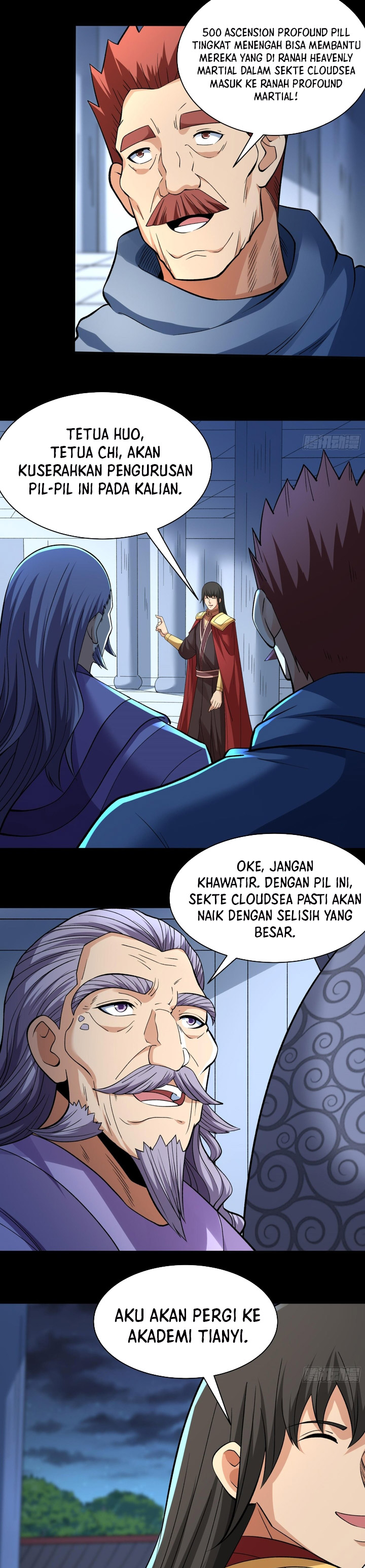 God of Martial Arts chapter 851