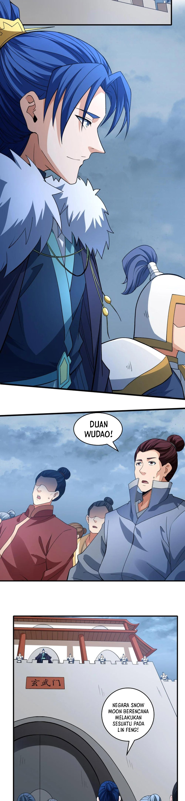 God of Martial Arts Chapter 860 Bahasa Indonesia