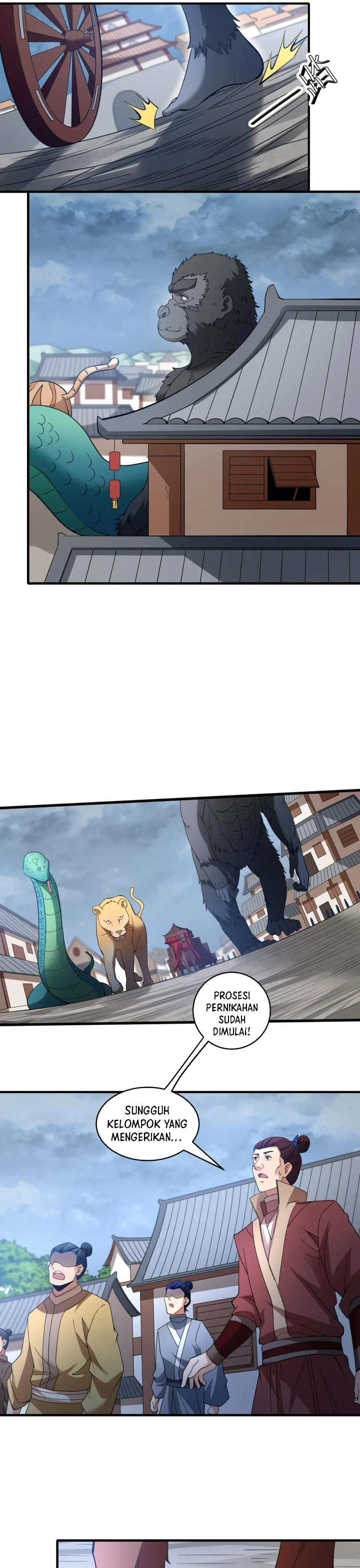 God of Martial Arts Chapter 860 Bahasa Indonesia