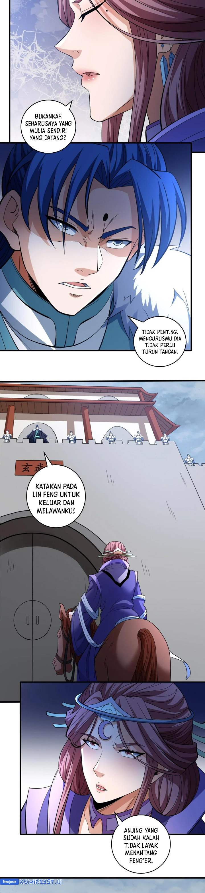 God of Martial Arts Chapter 860 Bahasa Indonesia