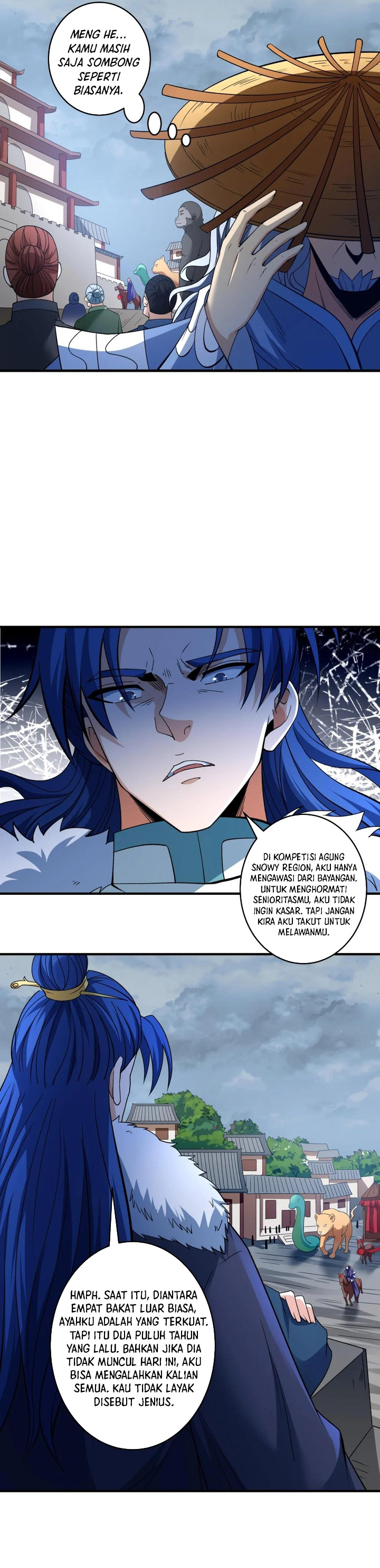 God of Martial Arts Chapter 860 Bahasa Indonesia