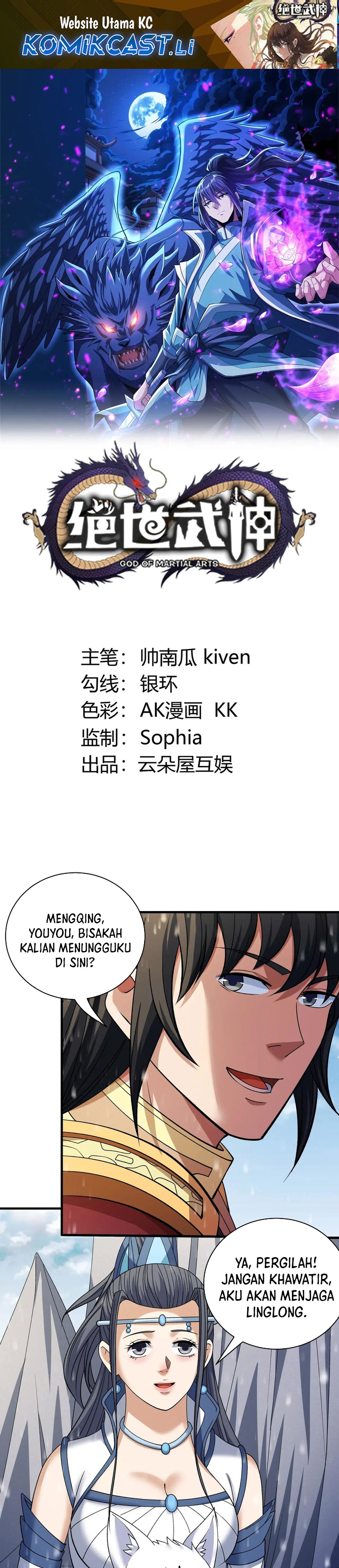 God of Martial Arts Chapter 906 Bahasa Indonesia