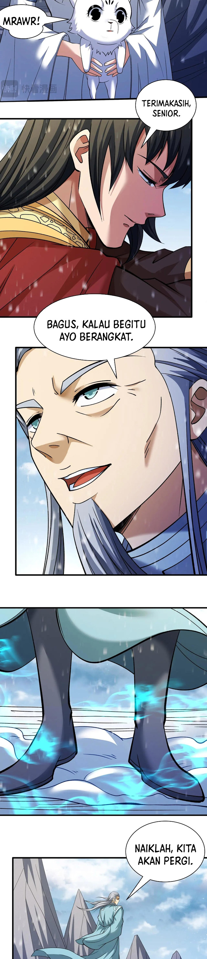 God of Martial Arts Chapter 906 Bahasa Indonesia