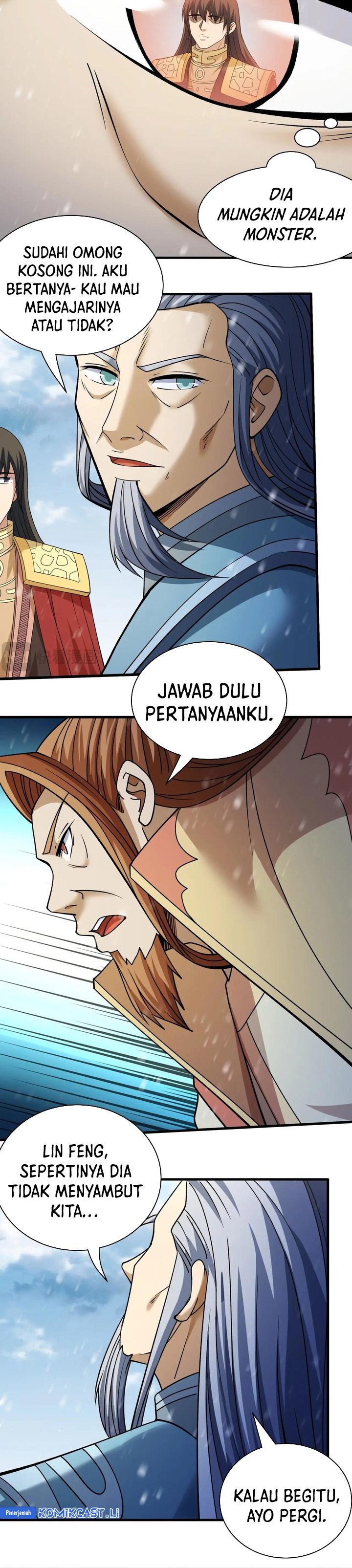 God of Martial Arts Chapter 906 Bahasa Indonesia