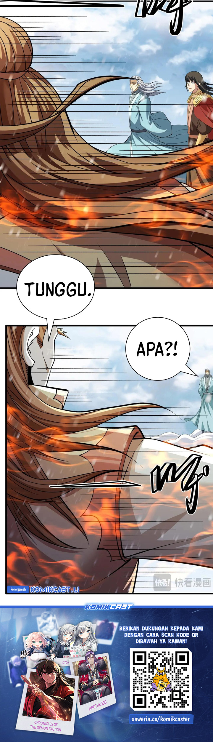 God of Martial Arts Chapter 906 Bahasa Indonesia
